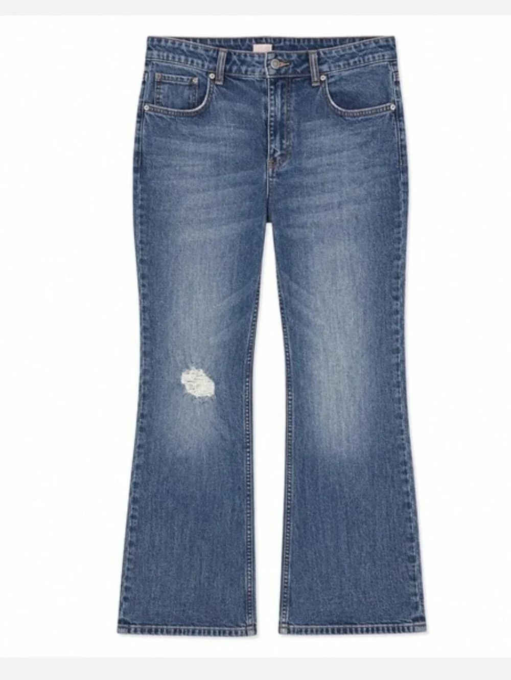 Anthropologie Pilcro The Vintage Straight Distressed Jeans Size 27